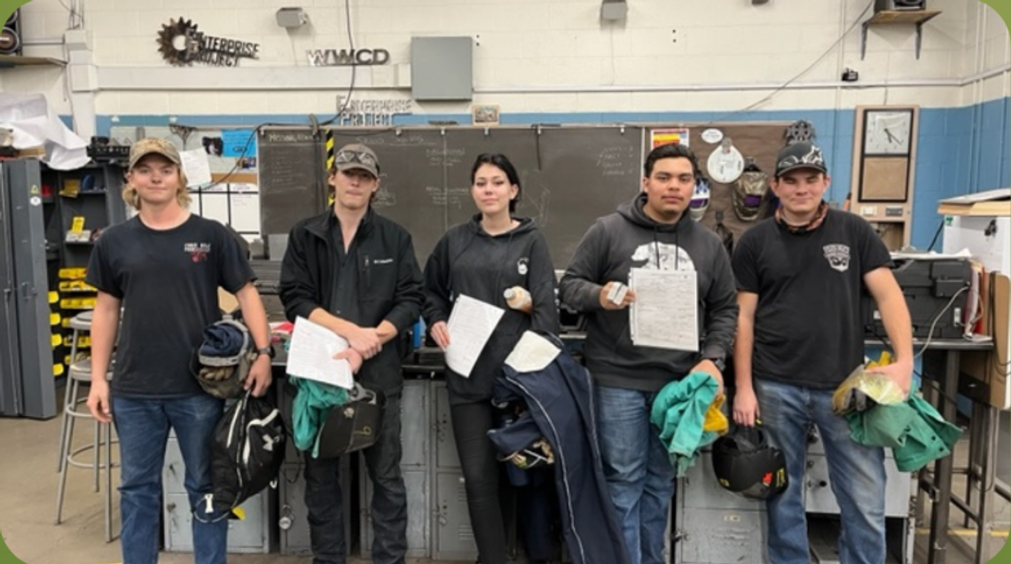 5 Fernley High students receive welding certificates