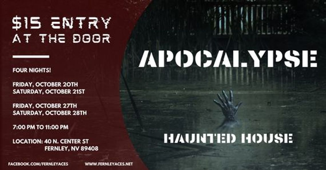 ACES Haunted House open again Friday and Saturday