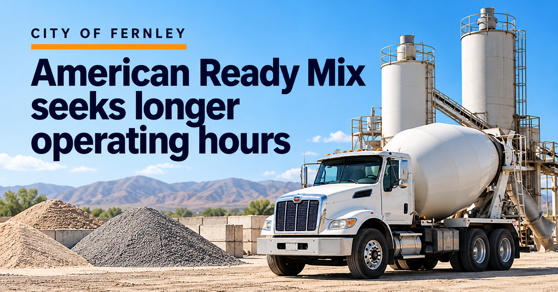 American Ready Mix seeks longer operating hours