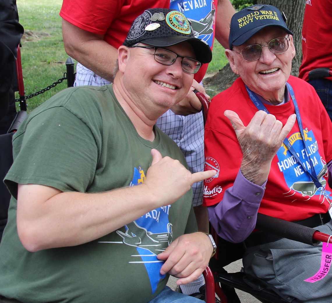 April’s Veteran of the Month, supporter named