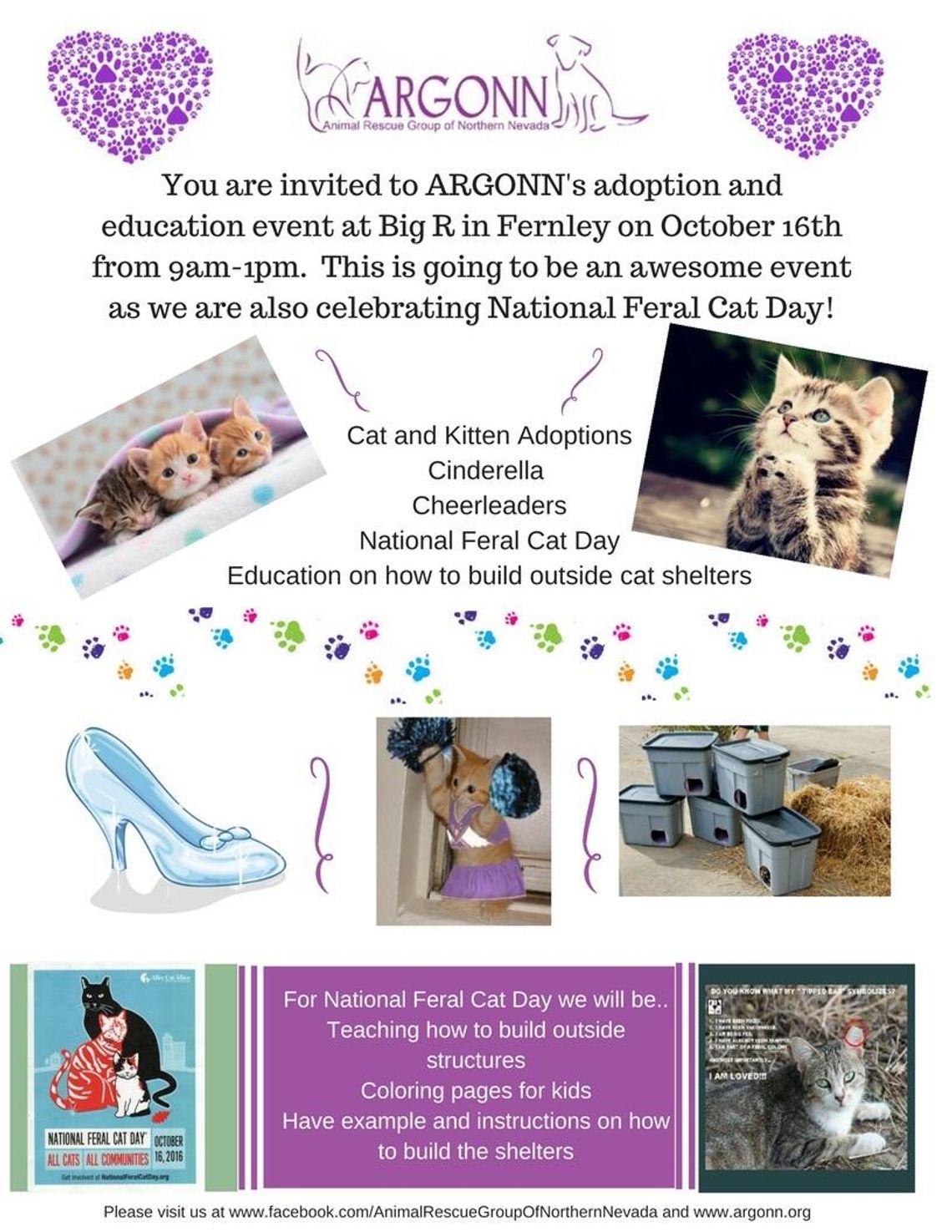 ARGONN hosting adoption and education event Oct. 16