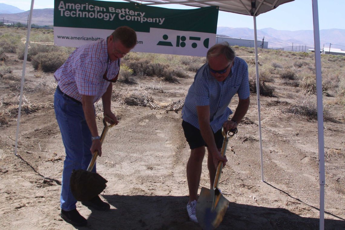 Battery recycling company breaks ground on Fernley facility