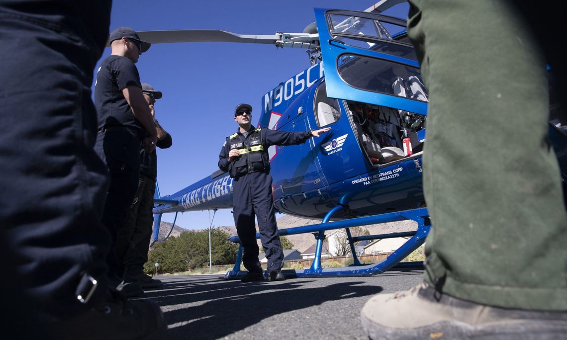 Between life and death, patients left with little choice on air ambulance costs in rural Nevada