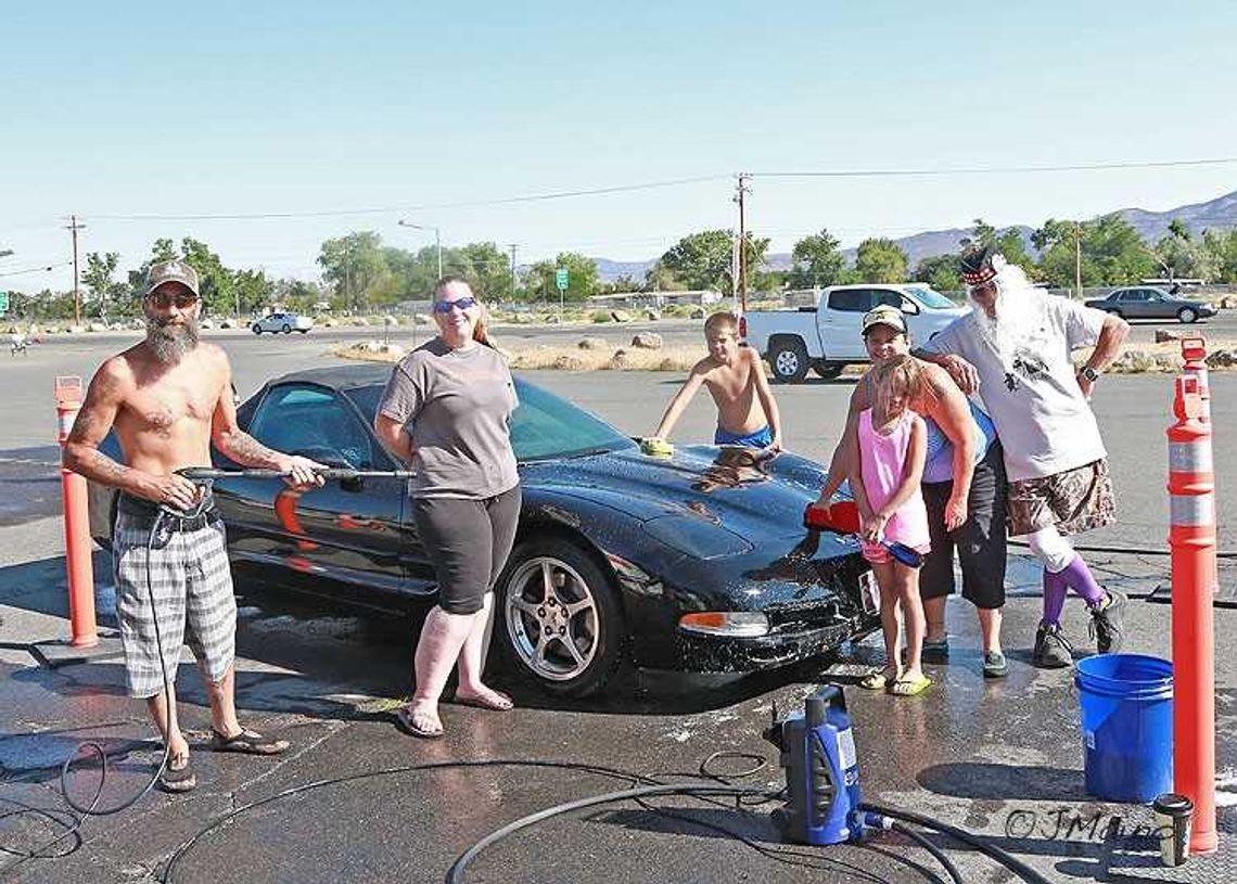 Car Wash benefit for Wreaths Across America and WWII Western Front tour