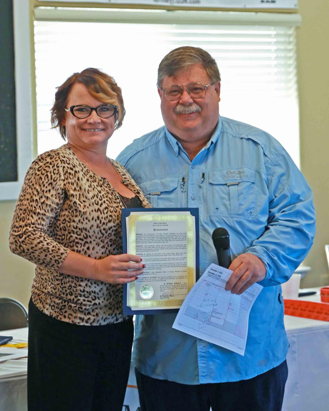 Chamber of Commerce Ambassadors Meeting, Nov. 8