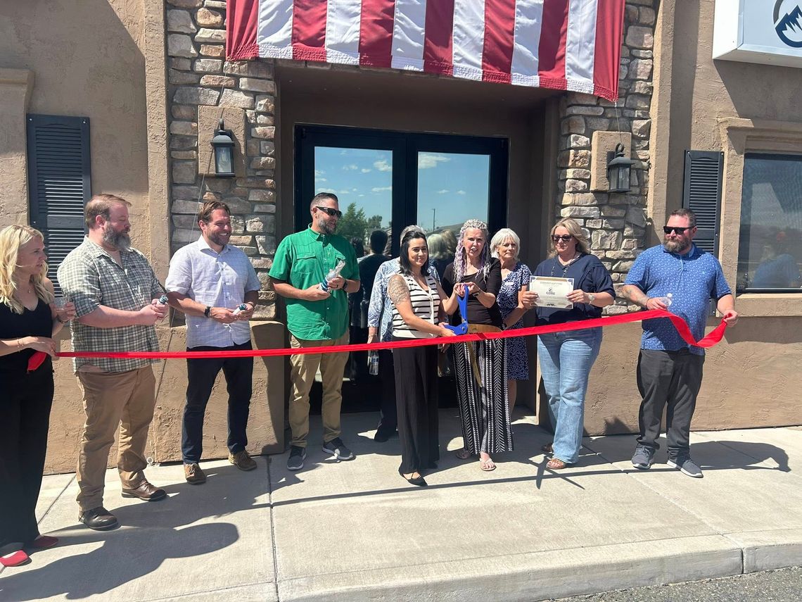 Core Title Group ribbon cutting