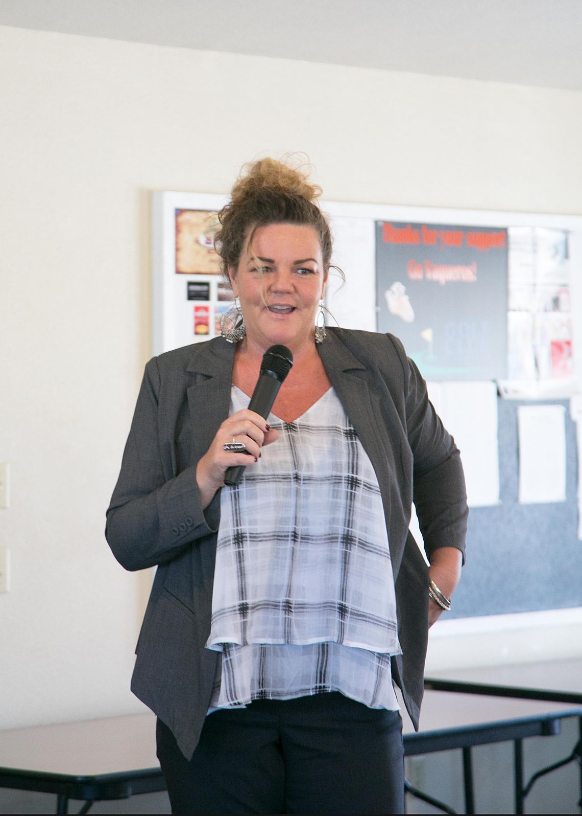 Dahl speaks to Ambassadors Tuesday morning
