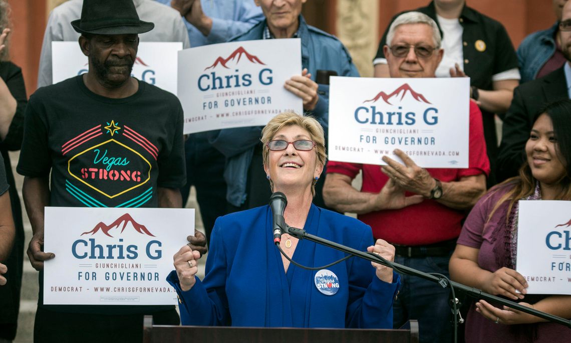 Democrat Chris Giunchigliani launches gubernatorial campaign against her commission colleague