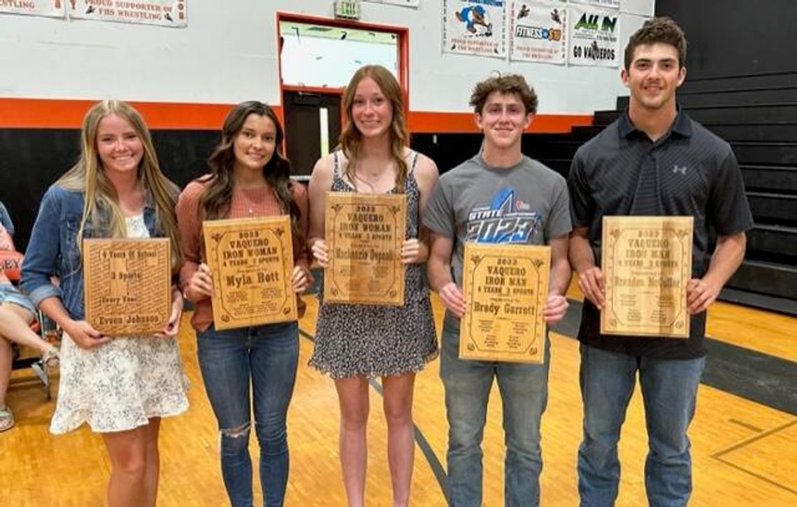 Depaoli, Bott, McCullar, Garrett and Raible win top Fernley athletic awards
