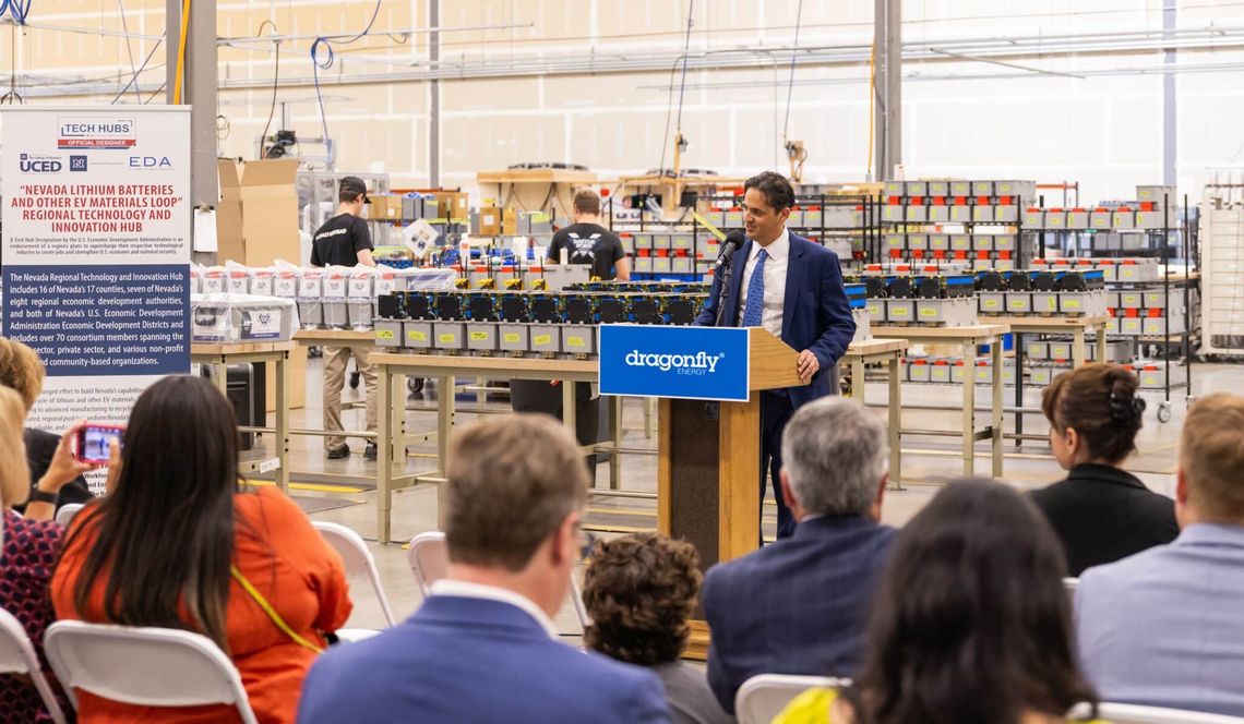 Dragonfly Energy Brings Battery Technology to Fernley