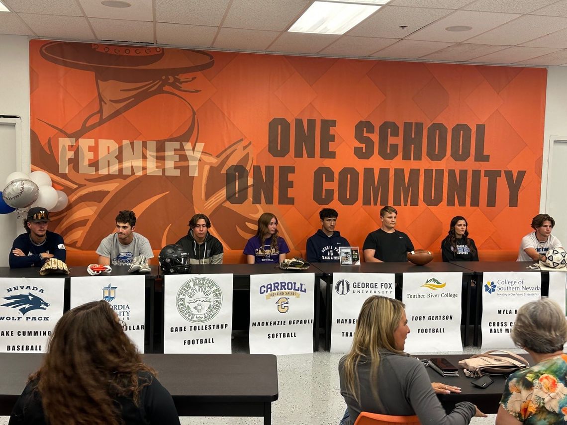 Eight recent FHS grads heading off to compete in college