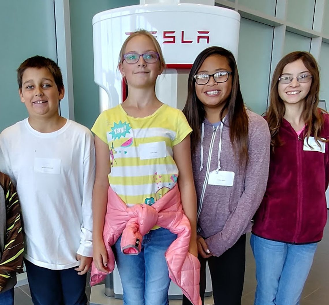 Fernley area Gifted, Talented and Acceleration students tour Tesla Gigafactory