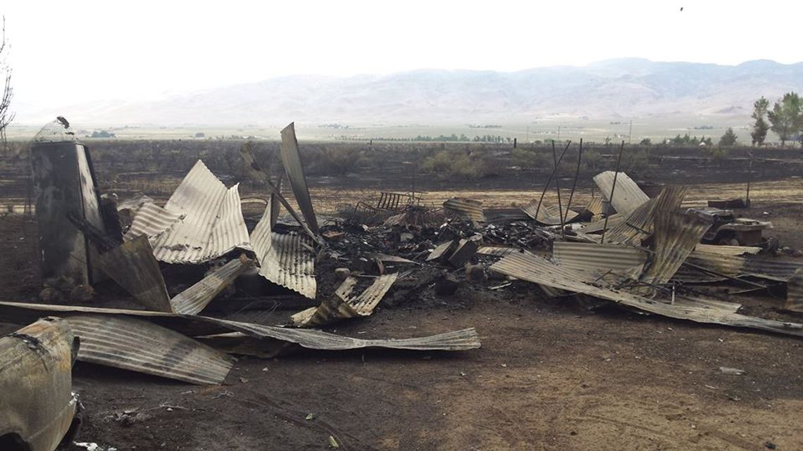 Fernley businessman loses home to wildfire