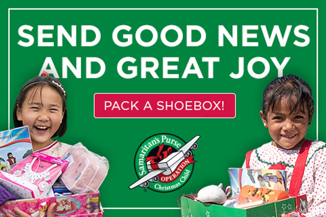 Fernley churches to send good news and great joy through Operation Christmas Child.