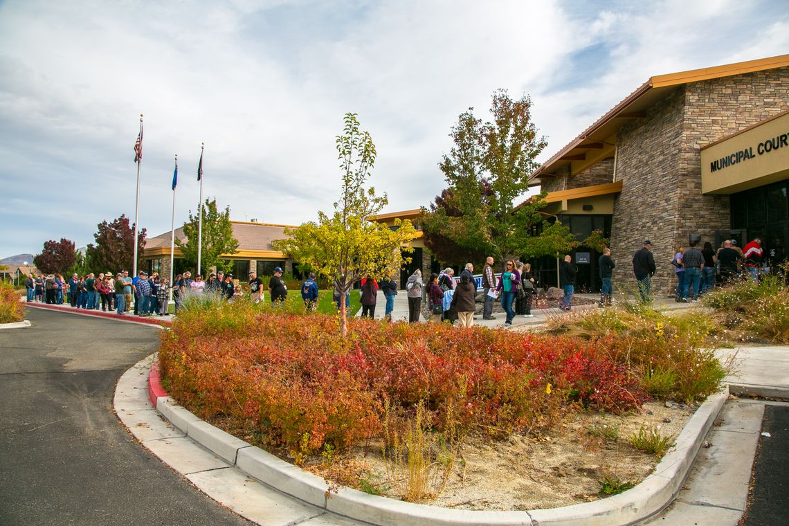 Fernley Early Voting Oct 22