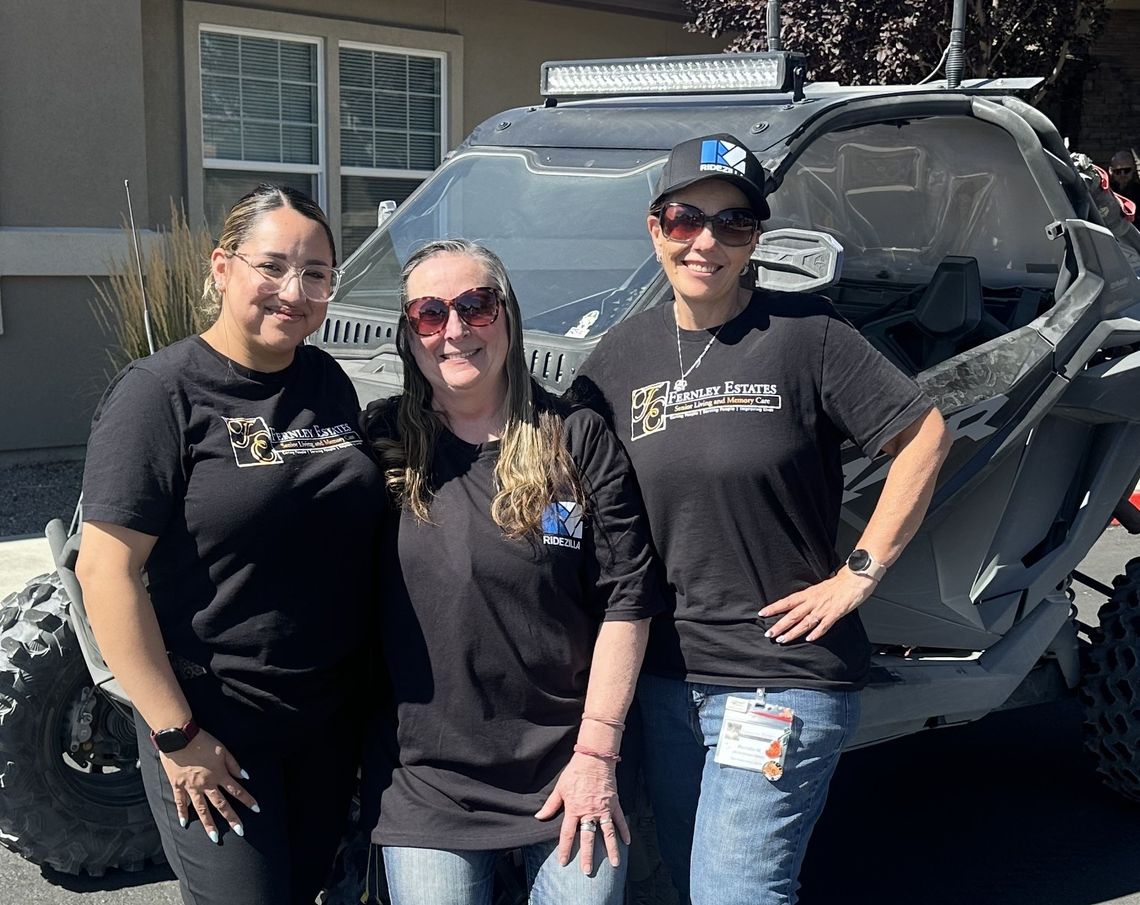 Fernley Estates resident relives childhood farm days with ATV ride Fernley Estates resident relives childhood farm days with ATV ride