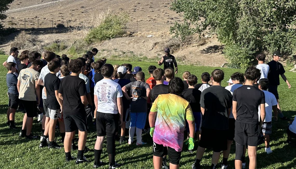 Fernley football cultivates next generation with high school-led youth camp Fernley football cultivates next generation with high school-led youth camp