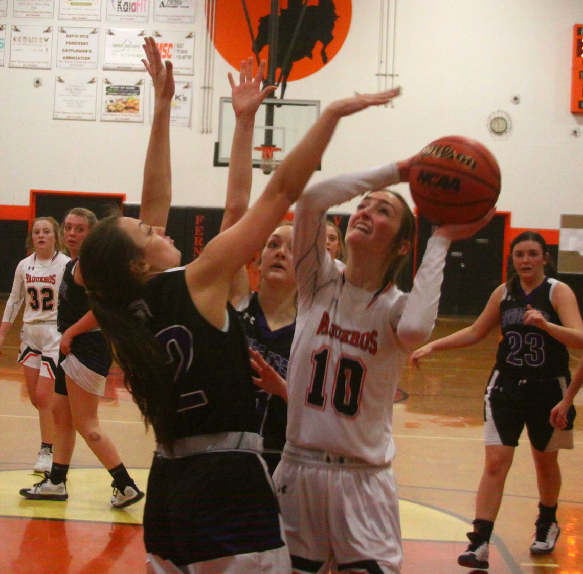 Fernley girls take 15 game league win streak into final home game