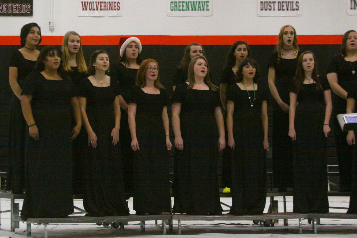 Fernley High School Band and Choir Christmas Concert, Dec. 20