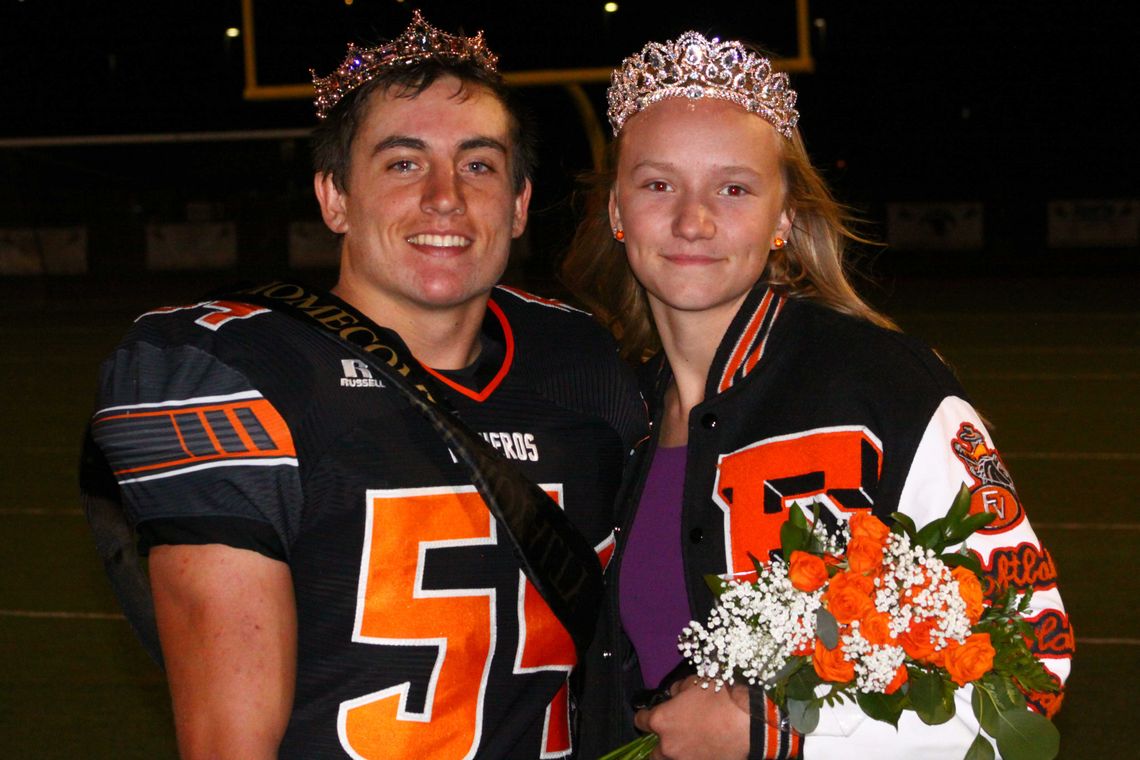 Fernley High School Homecoming King and Queen