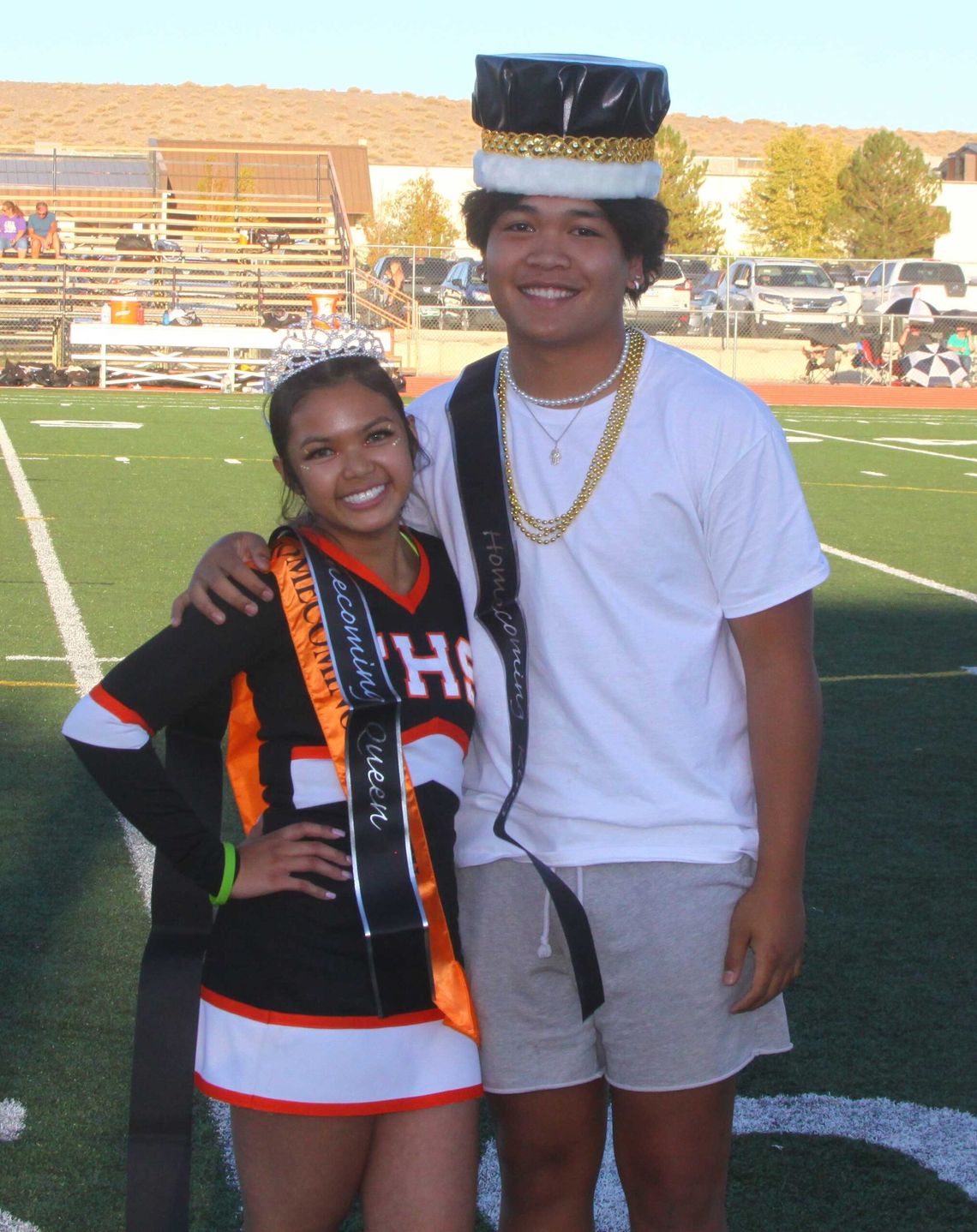 Fernley High School Homecoming Queen and King
