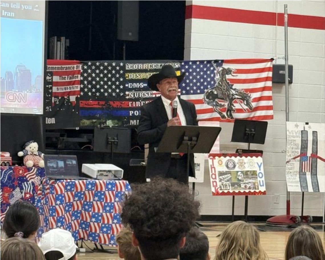 Fernley Intermediate School honors Patriot Day with 9/11 Remembrance Assembly  Courtesy of Lyon County School District
