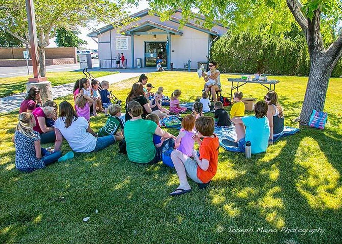 Fernley Library reads to babies