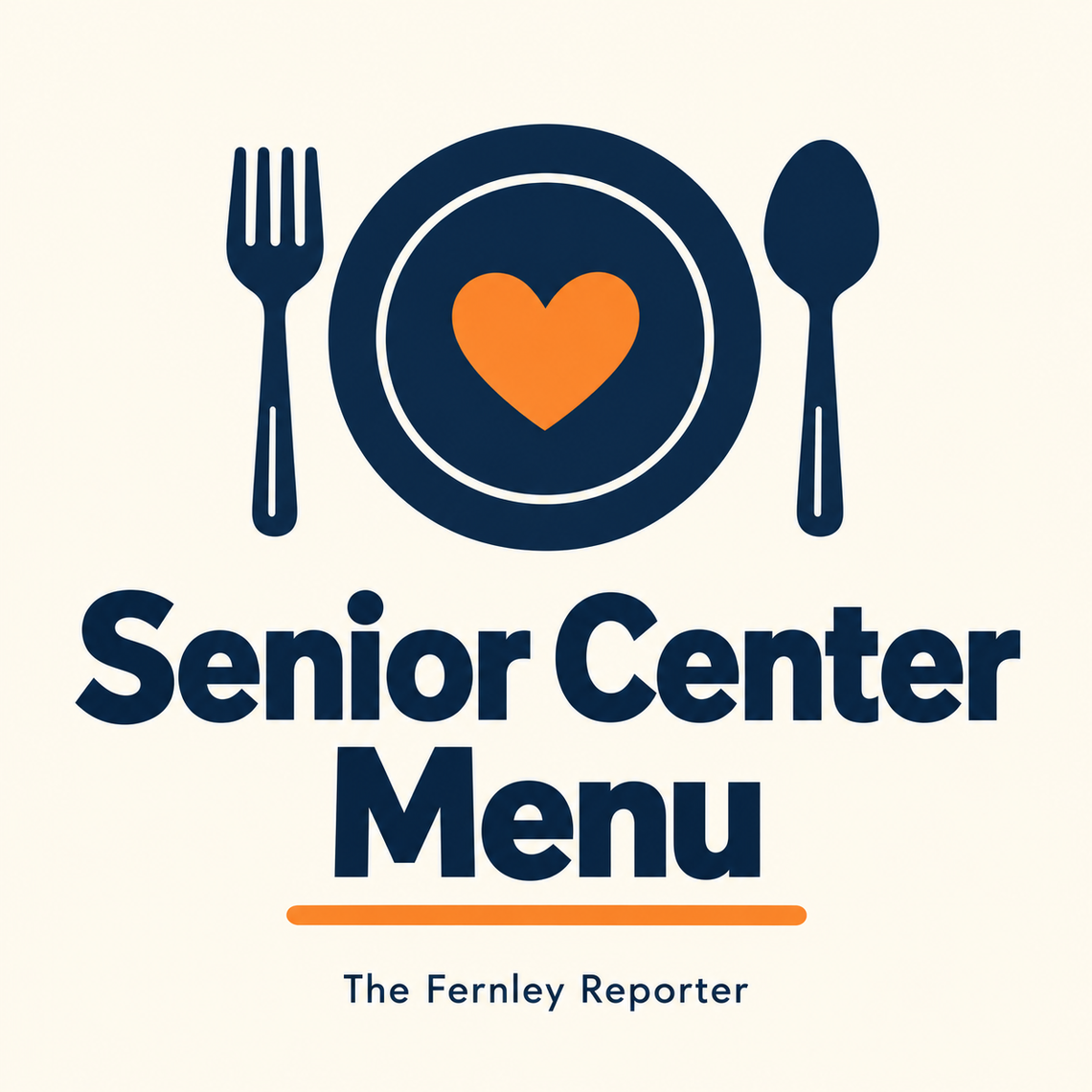 Senior Center Menu graphic