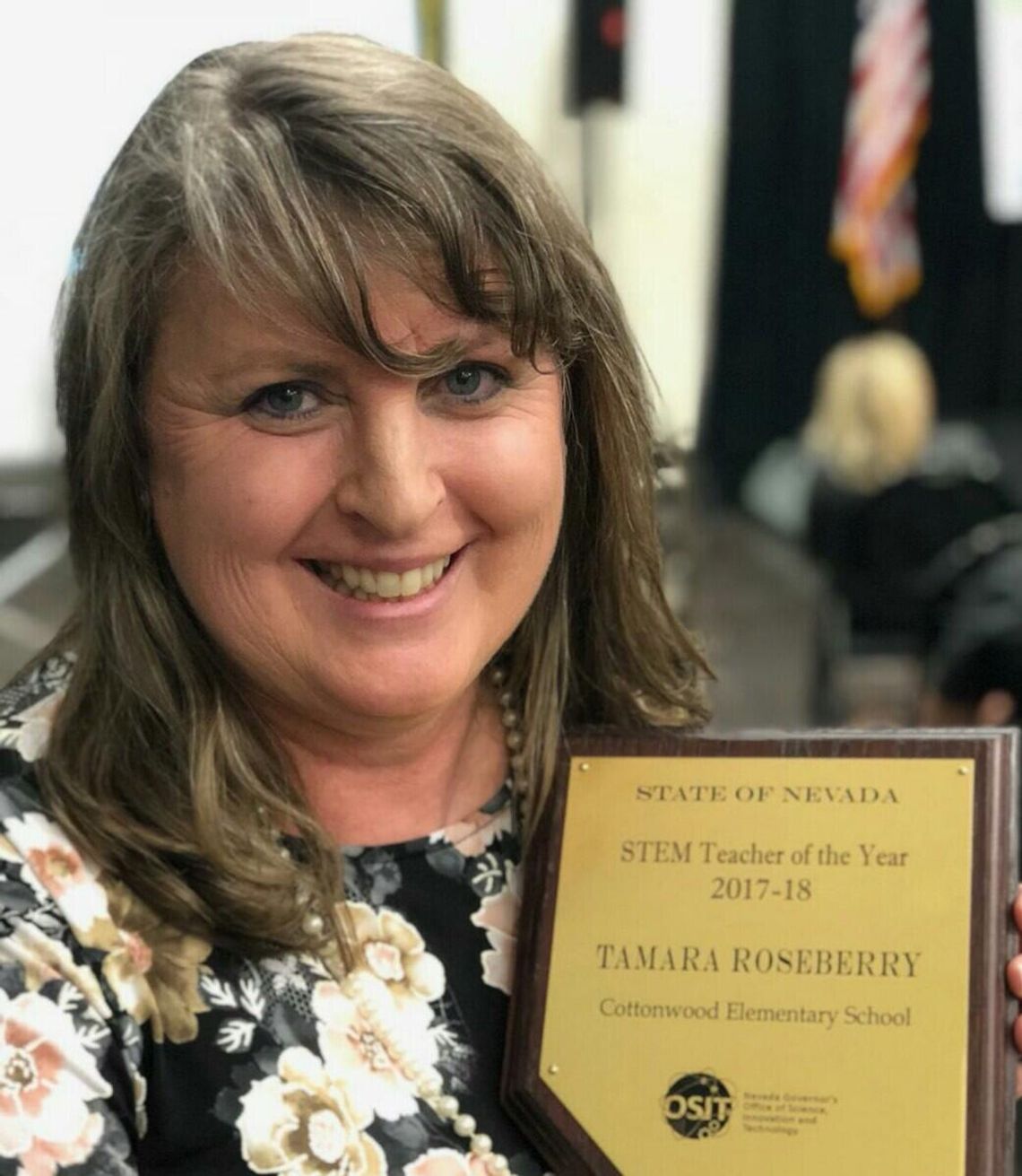 Fernley Teacher Receives STEM Teacher of the Year Award May 13 2018