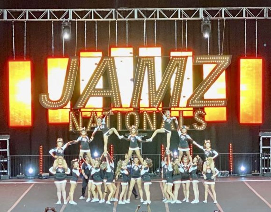 Fernley varsity cheerleaders 'Go Higher, Together' at national competition