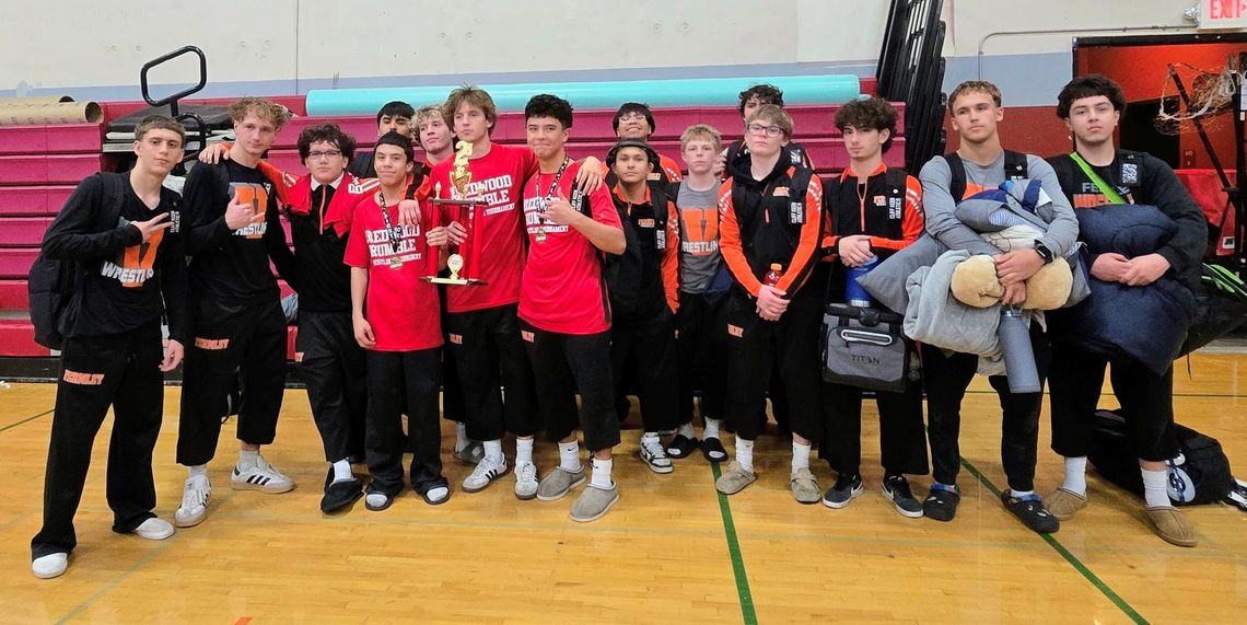 Fernley wrestlers finish 2nd in Redwood Rumble