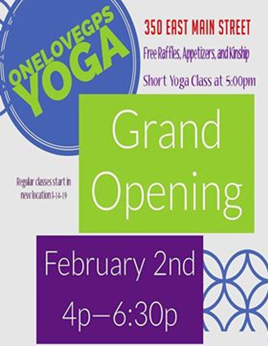 Fernley yoga studio announcing new location with Grand Opening