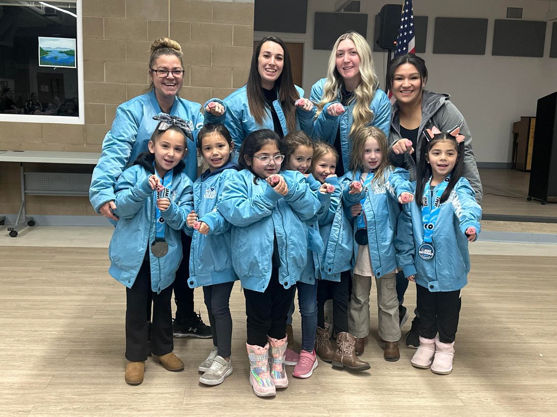 Fernley youth cheer teams honored for championship performances