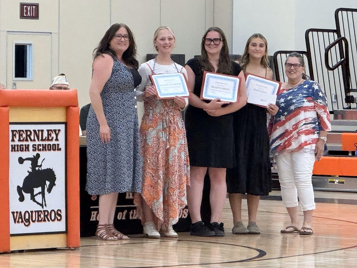 FHS grads Van Wickler, Irwin and O’Neill awarded FRW Scholarships