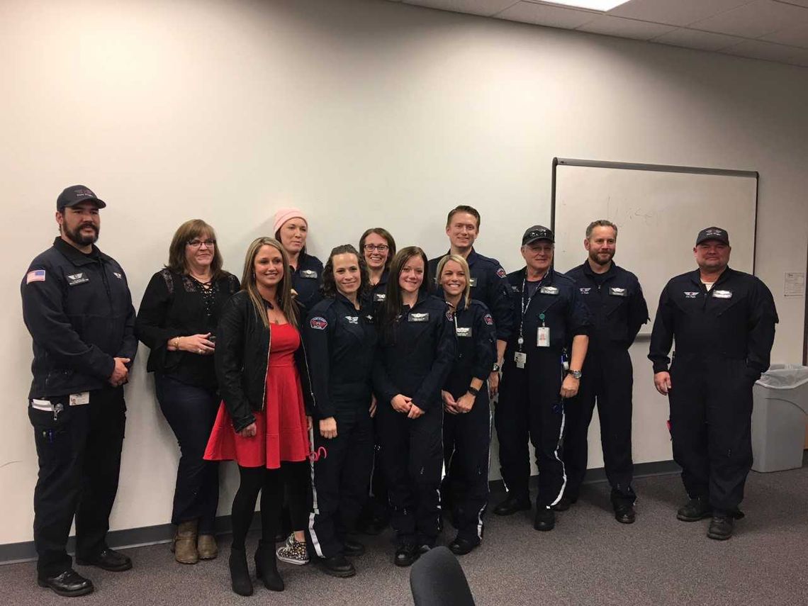 Fifteen Care Flight staff earn “Wings” for advanced care capabilities