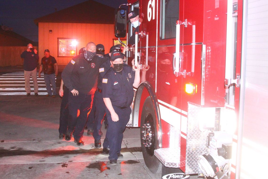 Fire Department celebrates new fire engines