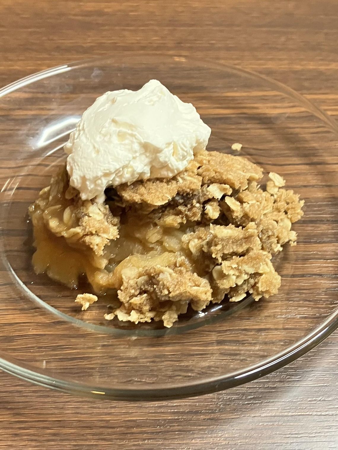 Food For Thought - Autumn Apple Crisp Food For Thought - Autumn Apple Crisp