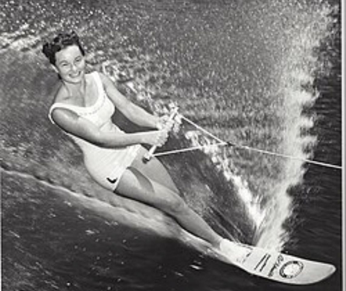 From water-ski showgirl to water adventurer From water-ski showgirl to water adventurer