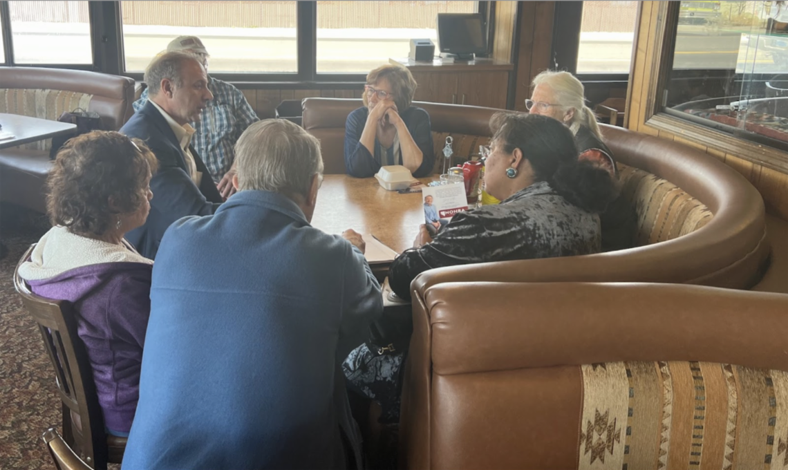 Guy Nohra's campaign Battle Born Tour makes Fernley stop over weekend