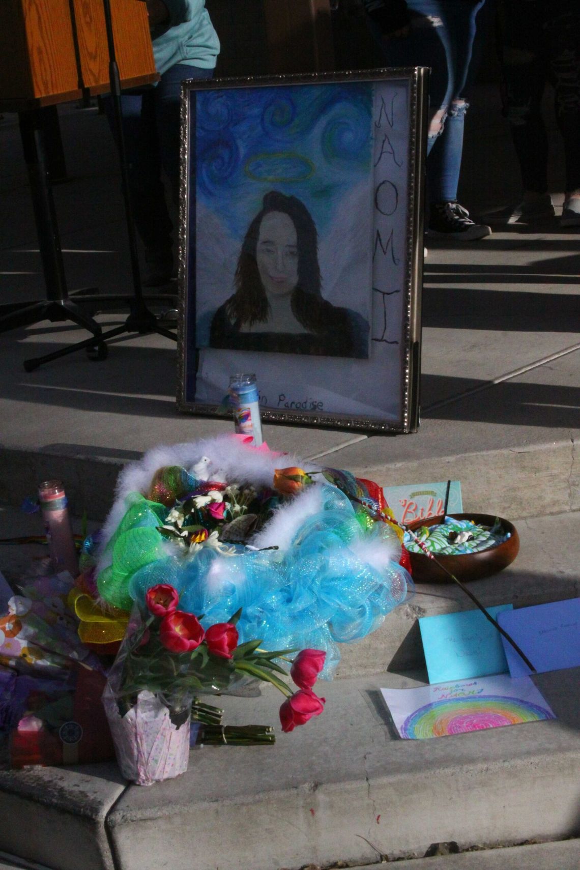 Hundreds gather to celebrate Naomi Irion's life