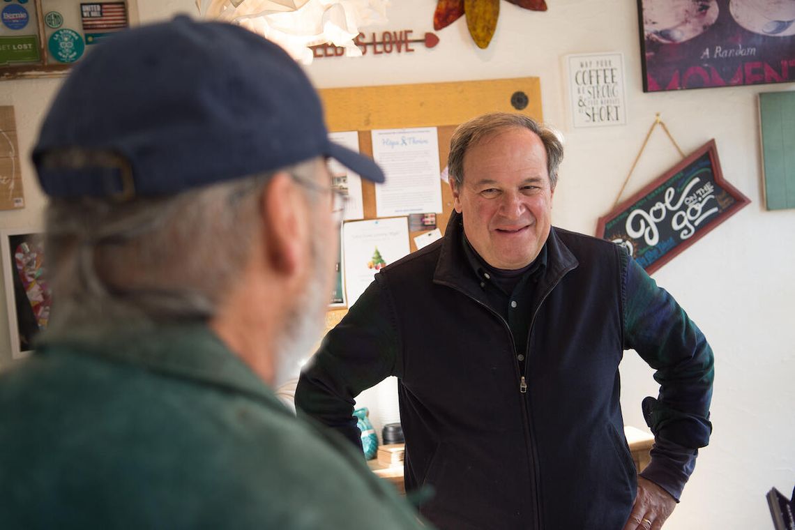 'I campaign in prose': On the trail with Republican gubernatorial candidate Dan Schwartz