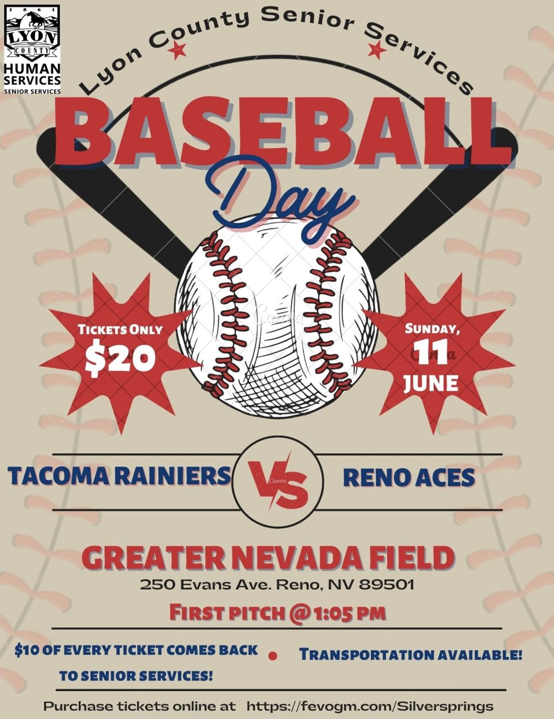 Lyon County Senior Services selling Aces tickets for fundraiser