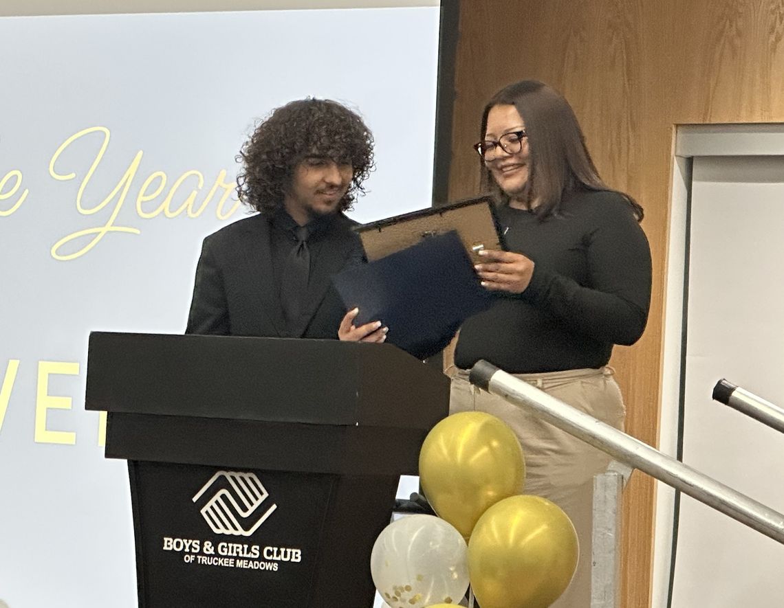 Manny Welsh honored as Youth of the Year