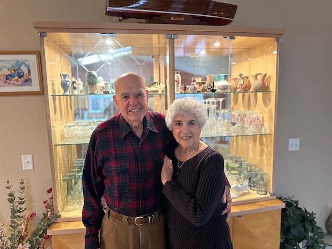 Married for 67 years full steam ahead