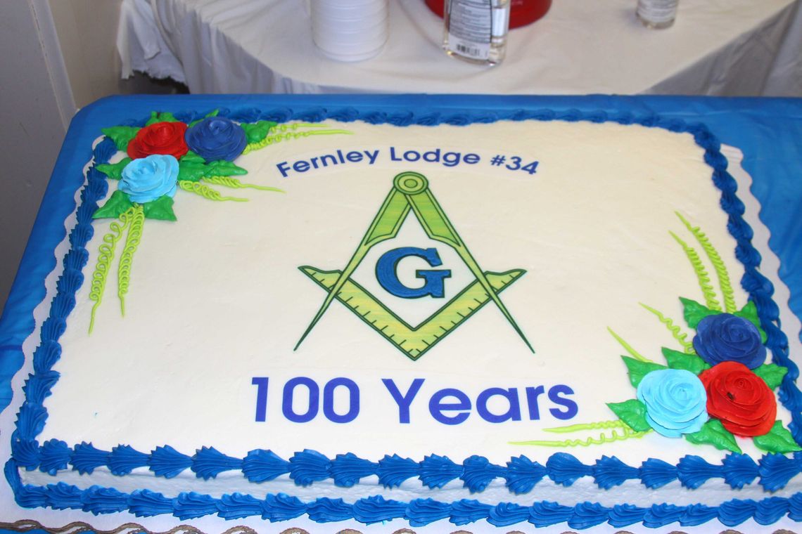 Masons celebrate 100 years with visit from Grand Master