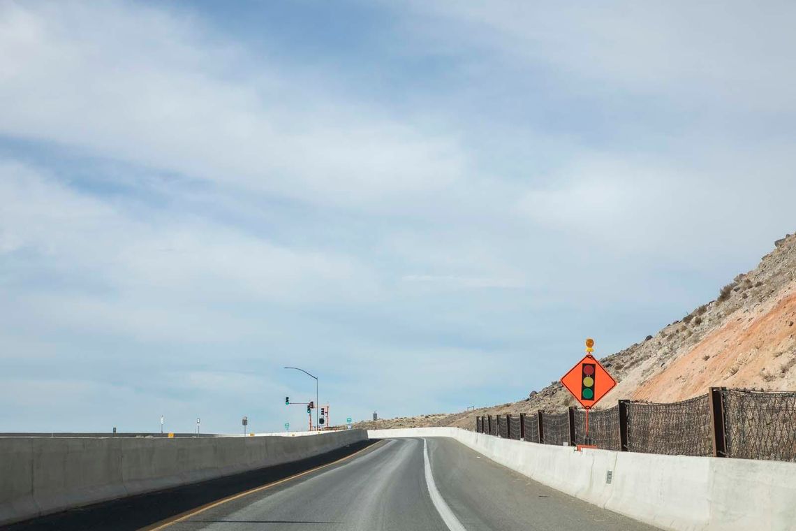 NDOT activates permanent traffic signal at USA Parkway ramp