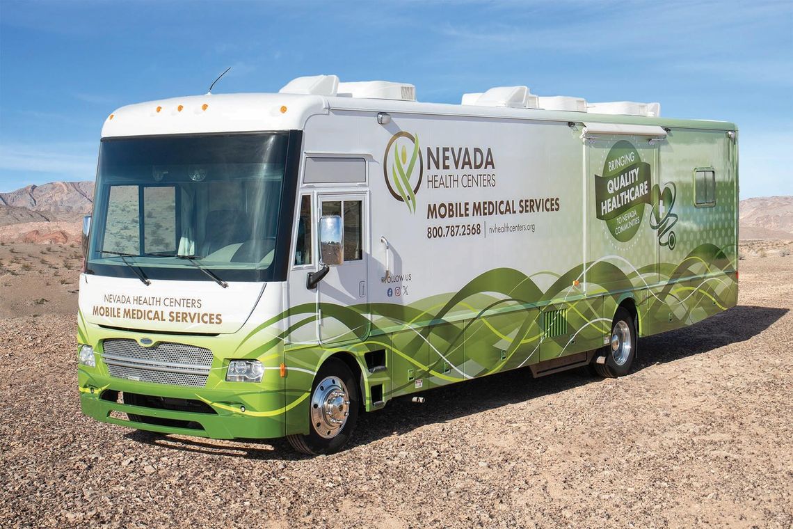 Nevada Health Centers’ Mobile Medical Services Unit Makes Access to Healthcare Easy in Northern Nevada  