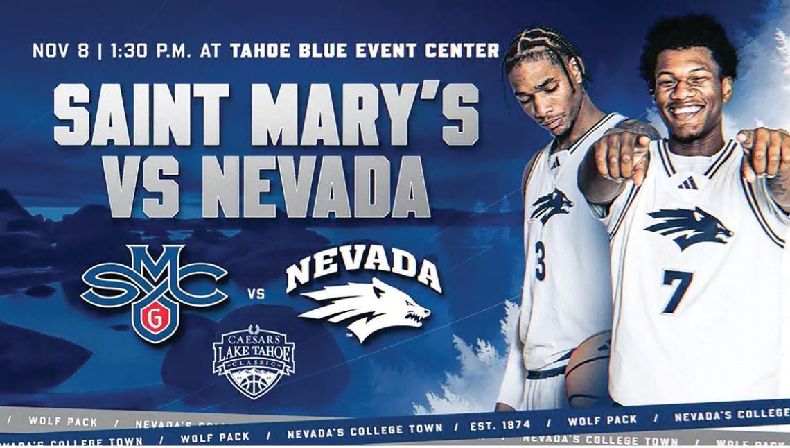 Nevada set to face Saint Mary's Gaels at inaugural Caesars Lake Tahoe Classic Nevada set to face Saint Mary's Gaels at inaugural Caesars Lake Tahoe Classic
