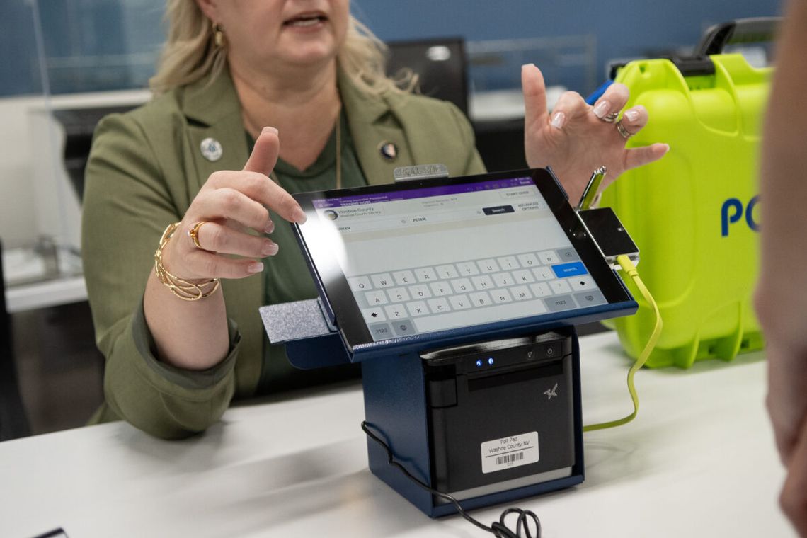 Nevada unveils new top-down voter registration and election management system