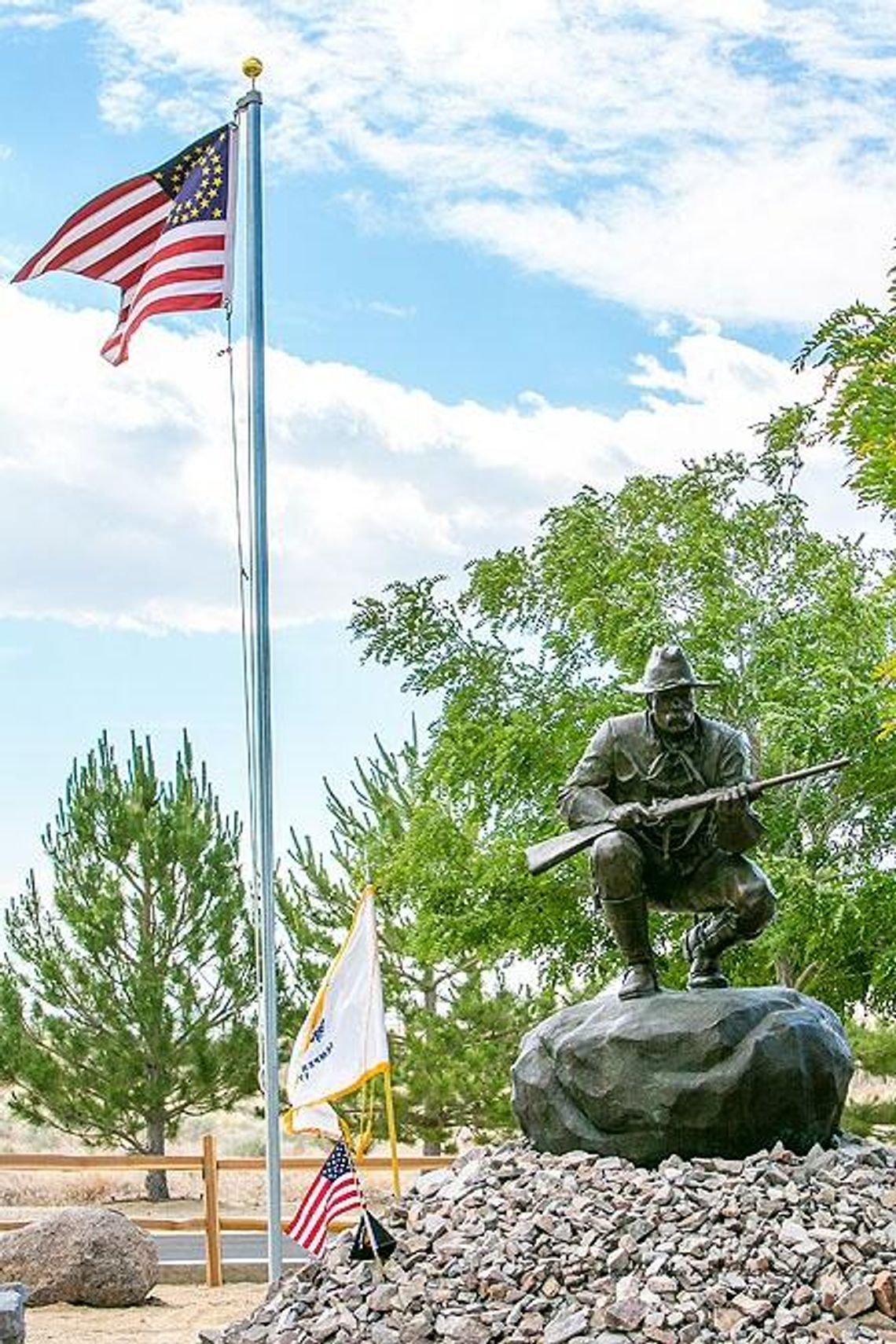 Nevada Veteran's Coalition dedicates Trooper monument